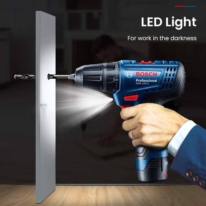 Bosch GSR120-LI Electric Drill - Power Tools For Workshop recension och pris