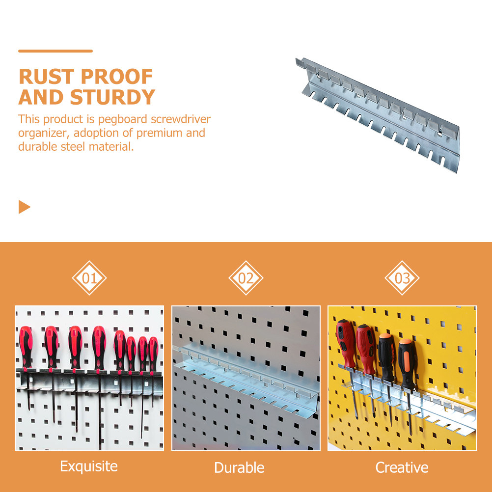 Pegboard Screwdriver Organizer - Hand Tools In Workshop recension och pris