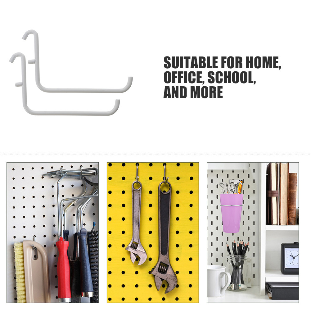 4Pcs Metal Painted Pegboard Br - Tools In Metal Workshop recension och pris