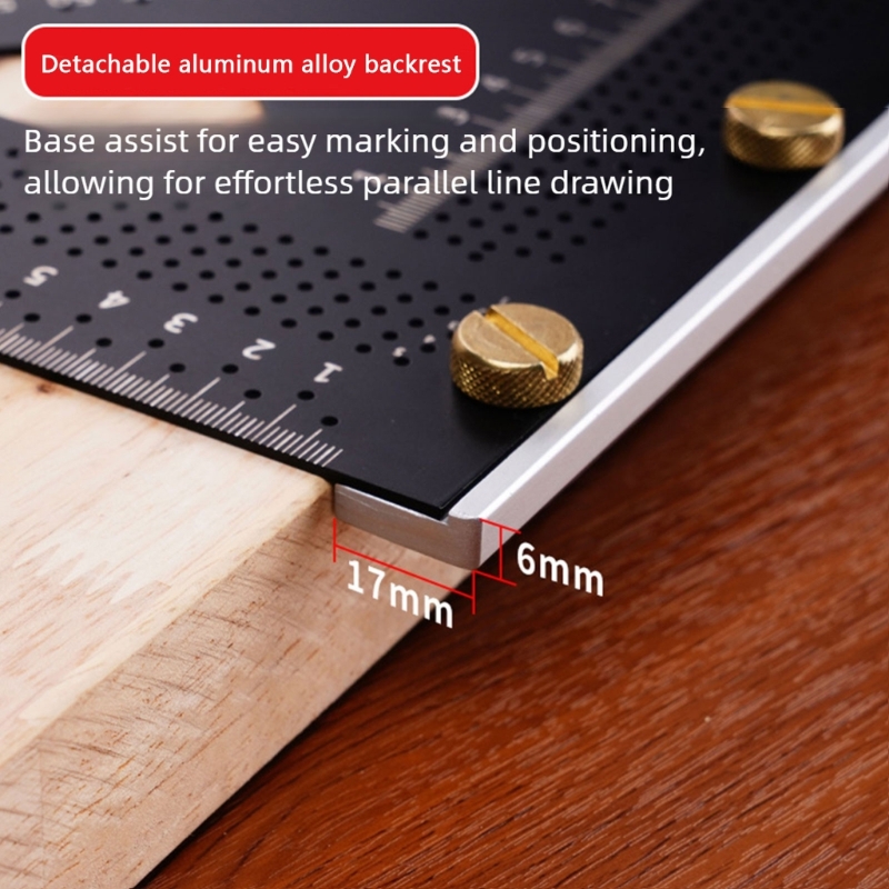 90 Degree Marking Ruler Set wi - Best Tools For Workshop recension och pris